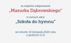 Szkoła do hymnu w SP 6