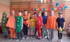 Bal  owocowo - warzywny  pn. "Chcesz być zdrów jak ryba, jedz owoce  i warzywa!!!" 