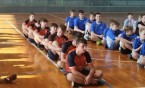 Dzisiaj do rywalizacji w siatkówce klas 7-8 przystąpili chłopcy ,którzy ukończyli zawody na VI…