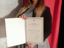 Stypendium Prezesa Rady Ministrów dla Aleksandry Wszędybył