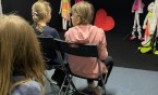 Klasa 1a na fantastycznych warsztatach teatralnych w Teatrze Czarnego Tła w Chorzowie 