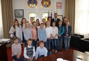 Wycieczka do Urzędu Miasta i wywiad z prezydentem! - SP 1