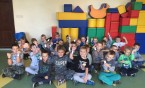 Akcja „Odblaski – dziecko bezpieczne na drodze” w klasach 1A i 1B.