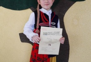 Martynka Kusak z SP 6 laureatką konkursu Siemianowice - moje miasto w kategorii piosenka