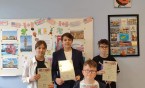 16 kwietnia - III miejsce Szymona w konkursie Wiedzy o Kulturze Krajów Anglojęzycznych