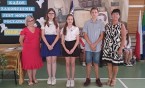 Zakończenie roku w klasach 5-8.