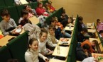 Klasy piąte w Parku Tradycji na filmie pt:"Obraz" z projektu Kino-Szkoła
