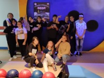Klasa 8a na kręglach