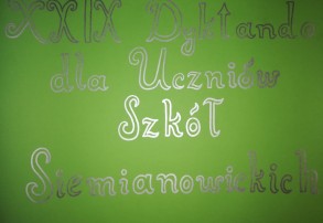 MIEJSKI KONKURS ORTOGRAFICZNY W SP1