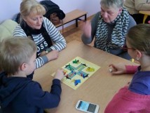 Popołudnie z babcia i dziadkiem