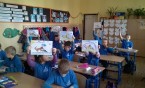 Klasa III b uczy się pod okiem Strażnika Miejskiego