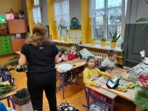 Warsztaty wielkanocne w klasach pierwszych i trzecich.