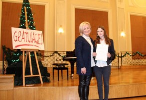 Stypendium Prezesa Rady Ministrów dla Karoliny ze Śniadeka!