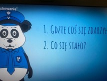 Klasa 1a dziś rozmawiała o bezpiecznych wakacjach!!!