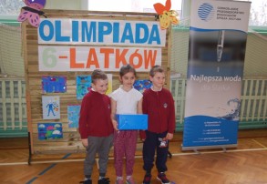 SP13: „Woda to nasz skarb” - 1a na Olimpiadzie 6 – latków