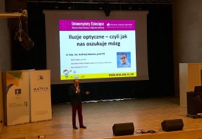 SUNiN, czyli Akademia WSB z Mateją o iluzjach optycznych