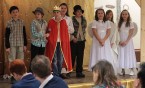 Jasełka po śląsku w DK Chemik - uczniowie SP 1