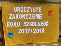 Zakończenia Roku Szkolnego 2017/2018