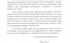 BŁOGOSŁAWIEŃSTWO OJCA ŚWIĘTEGO  DLA ZESPOŁU SZKÓŁ INTEGRACYJNYCH