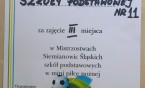 III miejsce w Miejskich Mistrzostwach Szkół Podstawowych w mini piłce nożnej chłopców