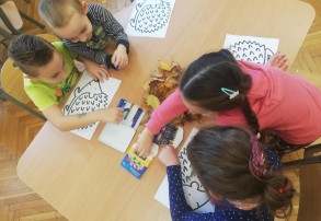 Mili goście- przedszkolaki w SP 1