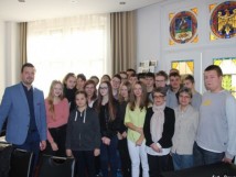 Gimnazjum Nr 3 z wizytą w Urzędzie Miasta Siemianowice Śląskie