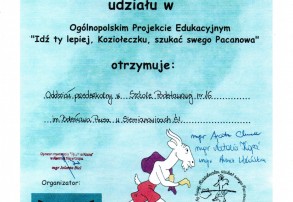 Koziołek Matołek w SP16