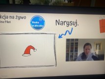 Mikołaj w klasie 1 a