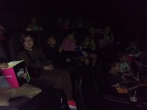 Wyjście klas 5a i 5b do Multikina na film "Kosmici w mojej szkole"- w ramach Dnia Chłopaka.