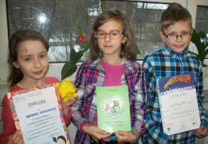 Brawa dla utalentowanych uczennic i ucznia z SP 6