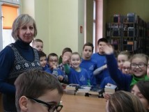 Wizyta w bibliotece Miejskiej