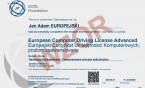 Chcesz zdobyć certyfikat ECDL ADVANCED? Całkowicie za DARMO? - ZSTiO "Meritum"