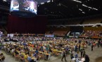 SP16 w "Spodku" na  III Ogólnopolskich Mistrzostwach Szkół i Przedszkoli w szachach.