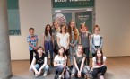 Uczniowie klasy 6B na wystawie Body Worlds Vital