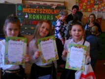 II miejsce w Międzszkolnym Konkursie Ja i mój świat