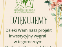 DZIĘKUJEMY!