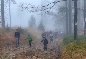 SP20 na najwyższym szczycie Beskidu Śląskiego