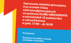 UWAGA ABSOLWENCI JEDENASTKI!