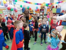 BAL KARNAWAŁOWY W PRZEDSZKOLU