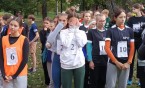 Uczennice klas starszych na zawodach rejonowych.