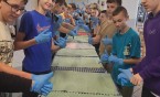 Pierwszy dzień w Węgierskiej Górce klas 6a i 7a