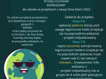 Wkrótce Dzień Ziemi!