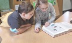 Zajęcia biblioteczne w klasie 2a.