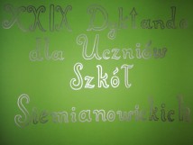 MIEJSKI KONKURS ORTOGRAFICZNY W SP1