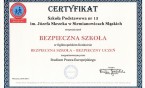 Trzynastka Bezpieczną Szkołą !!!