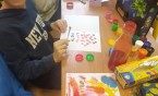 Lekcja KLEKSOGRAFII w 4b - lekcje nie muszą być nudne...