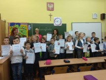 Laureaci konkursu „Łamigłówki mądrej główki”