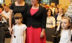 Natalka Gapińska z SP 3 uczestnikiem Gali Finałowej  ogólnopolskiego konkursu ,, Mam 6 lat”