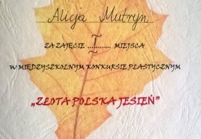 JESIEŃ WIDZIANA OCZAMI ALICJI M.