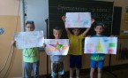 W miesiącu maju klasa 2b wyruszyła na planetę: ,, Grosikowa majówka”.